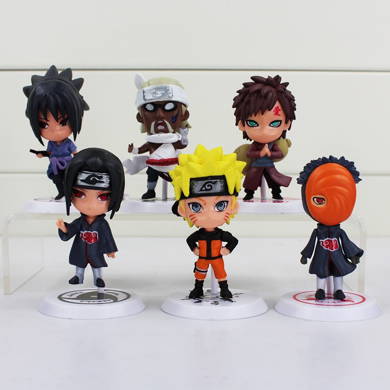 Action Figure Naruto 6 PCS Model 19